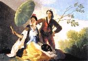 Francisco de Goya The Parasol Spain oil painting artist